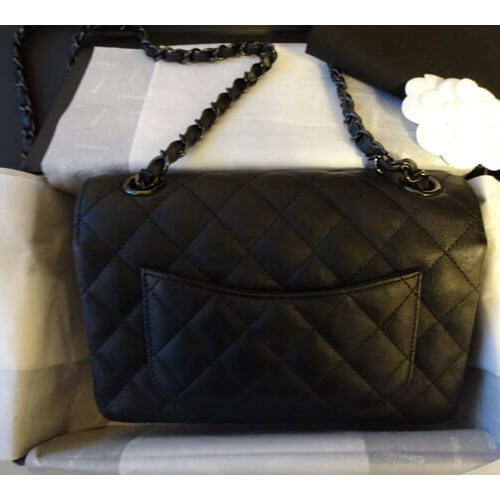 シャネルスーパーコピー ミニマト黒 2020新作限定 ブラック金具で超希少